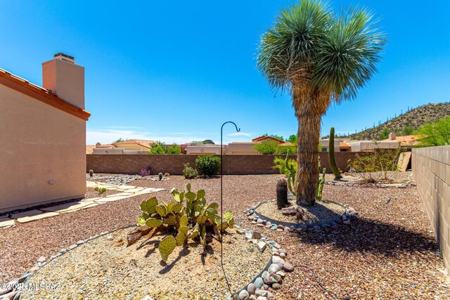 3252 W Flowering Cactus Ct, Tucson, AZ 85745 - view of fenced backyard