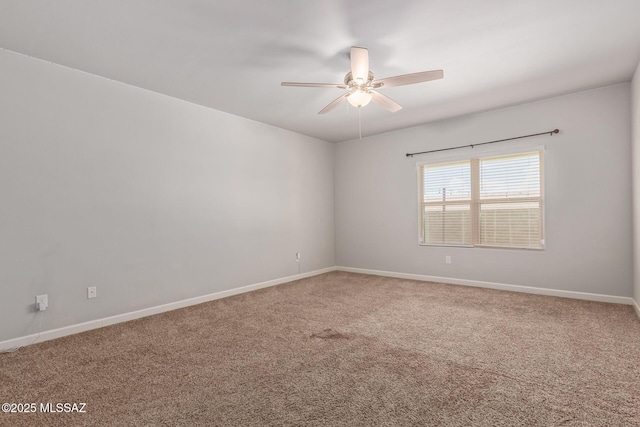 854 S Willis Ave, Vail, AZ 85641 - carpeted spare room with a ceiling fan and baseboards