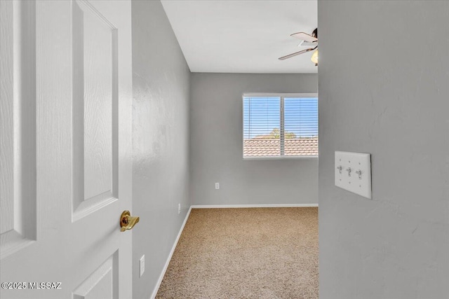 7441 E Sycamore Park Blvd, Tucson, AZ 85756 - empty room featuring a ceiling fan and carpet flooring