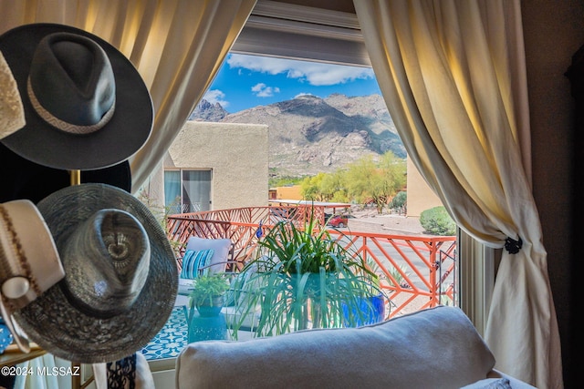 6255 N Camino Pimeria Alta Unit 22, Tucson, AZ 85718 - balcony featuring a mountain view