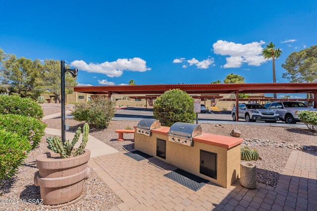 6255 N Camino Pimeria Alta Unit 22, Tucson, AZ 85718 - view of patio