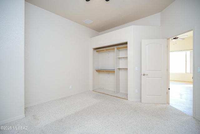 4210 S Santolina Ct, Sierra Vista, AZ 85650 - unfurnished bedroom with carpet floors, a closet, and baseboards
