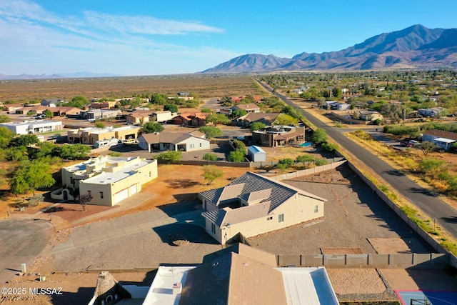 4210 S Santolina Ct, Sierra Vista, AZ 85650 - aerial perspective of suburban area with mountains