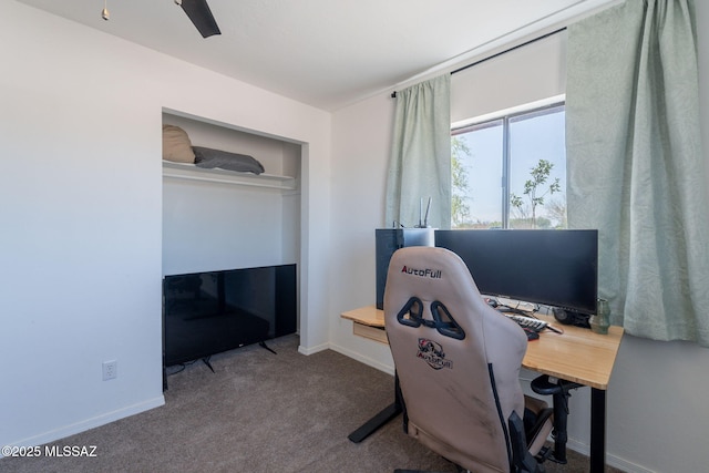 9845 N Volk Ave, Marana, AZ 85653 - carpeted office space featuring baseboards