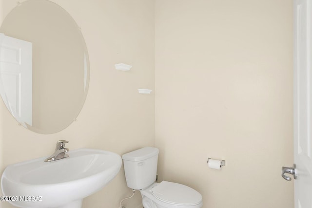 8880 W Blakebrook Rd, Marana, AZ 85653 - half bathroom with a sink and toilet