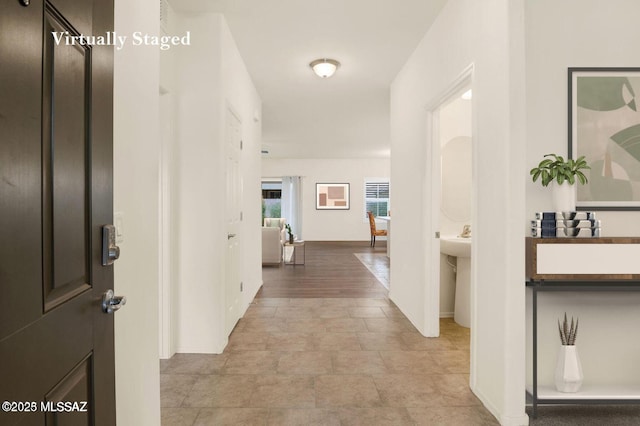 8880 W Blakebrook Rd, Marana, AZ 85653 - corridor featuring baseboards
