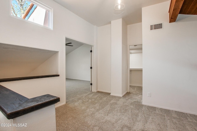 5357 N Paseo De La Terraza, Tucson, AZ 85750 - corridor with carpet flooring, lofted ceiling, and baseboards