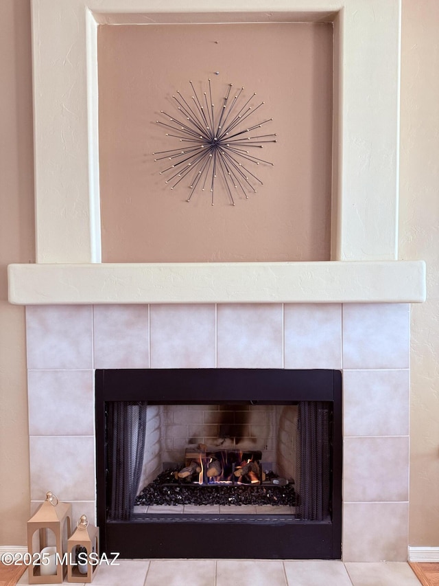 15415 S Camino Agua Azul, Sahuarita, AZ 85629 - detailed view of a fireplace