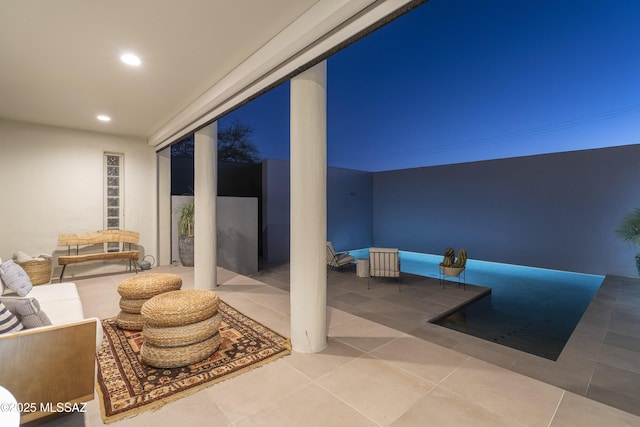 388 S Convent Ave, Tucson, AZ 85701 - view of patio with an outdoor hangout area