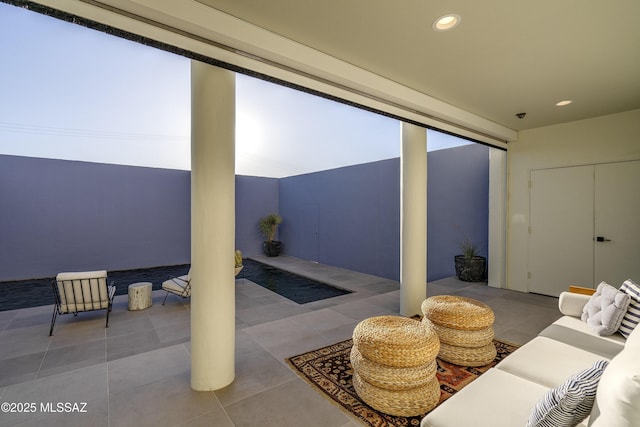 388 S Convent Ave, Tucson, AZ 85701 - view of patio / terrace featuring an outdoor hangout area
