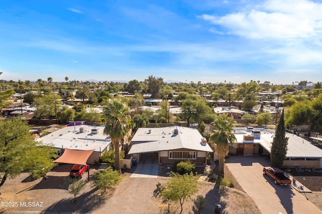 5826 E Hawthorne St, Tucson, AZ 85711 - aerial perspective of suburban area