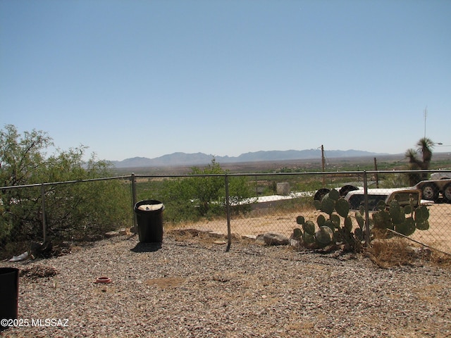 487 E Patrick Dr, Benson, AZ 85602 - view of yard featuring a mountain view and a view of rural / pastoral area