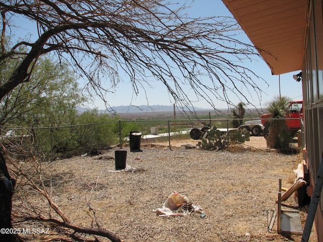 487 E Patrick Dr, Benson, AZ 85602 - view of yard featuring a mountain view
