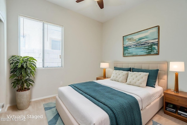 12970 N Topanga Dr, Tucson, AZ 85755 - bedroom featuring baseboards and ceiling fan
