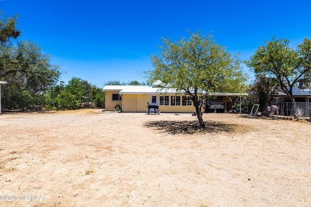453 W Union St, Benson, AZ 85602 - view of front of property featuring metal roof