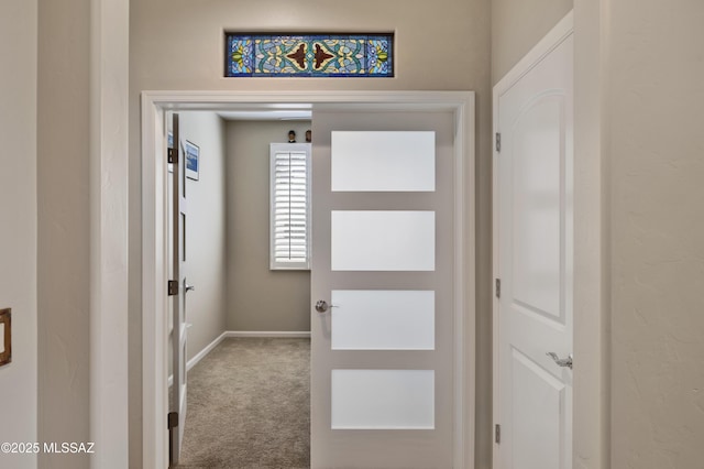 62146 E Marble Dr, Oracle, AZ 85623 - entryway with carpet and baseboards