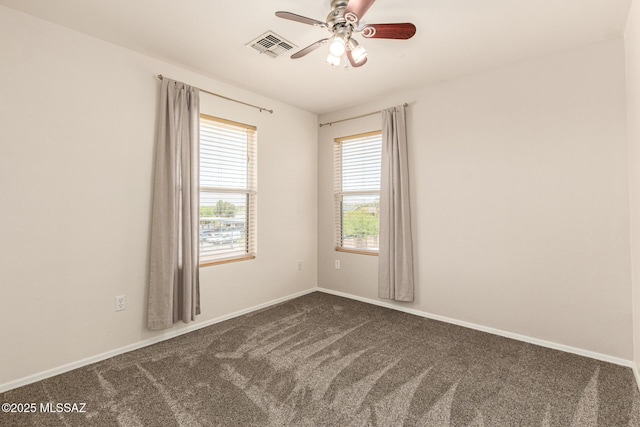 7952 E Revolution Loop, Tucson, AZ 85730 - carpeted empty room featuring a ceiling fan and baseboards
