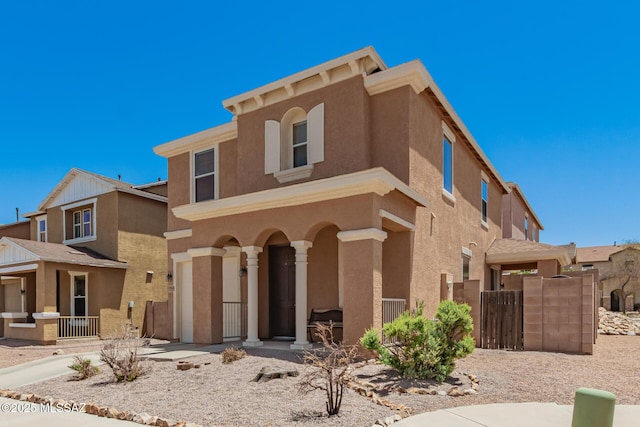 7952 E Revolution Loop, Tucson, AZ 85730 - view of front facade with stucco siding