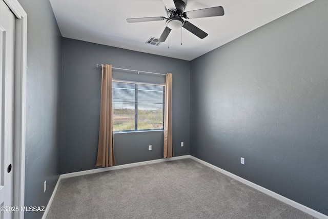 3630 W Center Mountain Way, Tucson, AZ 85746 - carpeted empty room with a ceiling fan and baseboards