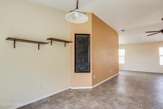 8068 S Nautilus Dr, Tucson, AZ 85756 - unfurnished room featuring baseboards and a ceiling fan
