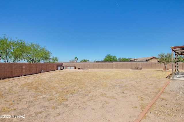 8068 S Nautilus Dr, Tucson, AZ 85756 - view of fenced backyard