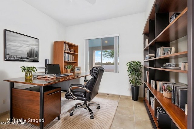 35 N Monument Estates Pl, Tucson, AZ 85748 - office space featuring light tile patterned flooring and baseboards
