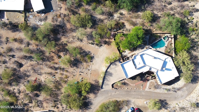 5475 E Placita De Royale, Tucson, AZ 85718 - aerial view of a pool area