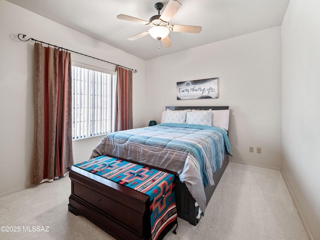 5475 E Placita De Royale, Tucson, AZ 85718 - bedroom with carpet, ceiling fan, and baseboards