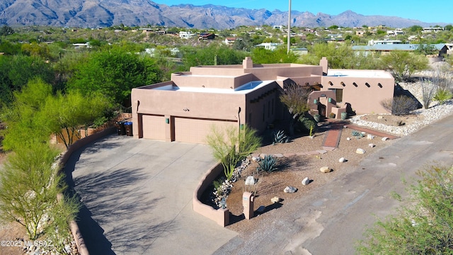5475 E Placita De Royale, Tucson, AZ 85718 - aerial view of property and surrounding area featuring a mountainous background