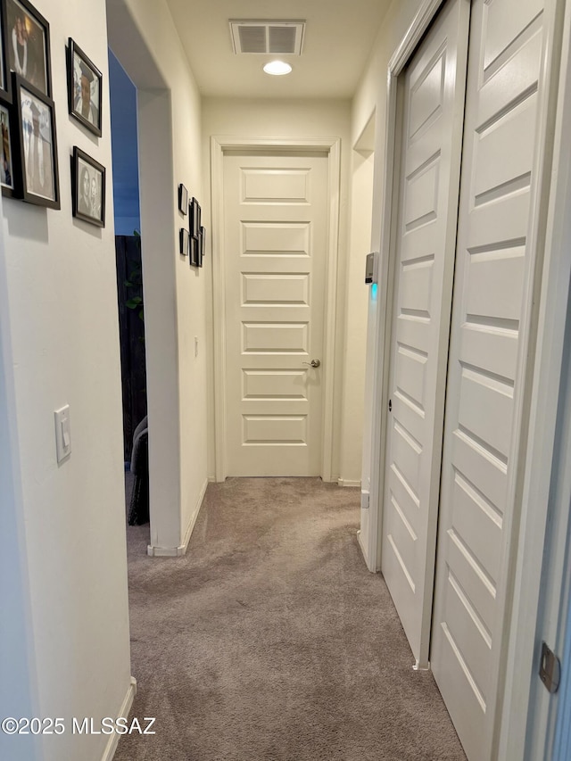 16038 S Camino Casal, Sahuarita, AZ 85629 - hallway featuring carpet flooring and baseboards