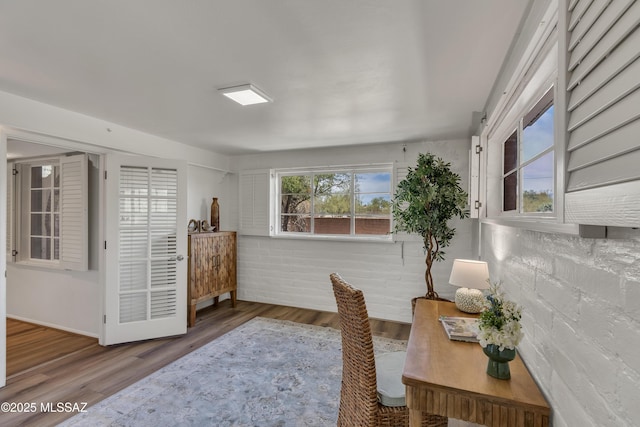 6945 N Mona Lisa Rd, Tucson, AZ 85741 - office area featuring wood finished floors