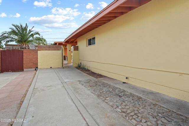 4302 E 6th St, Tucson, AZ 85711 - view of side of home with stucco siding