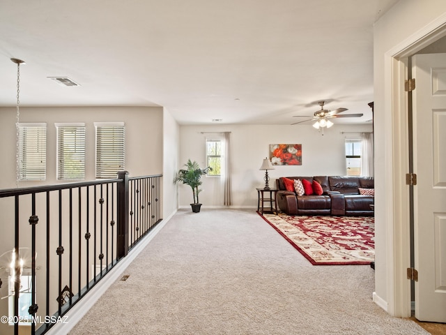 741 S Desert Haven Rd, Vail, AZ 85641 - corridor with carpet floors and baseboards