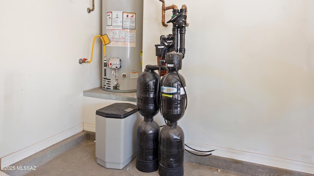 741 S Desert Haven Rd, Vail, AZ 85641 - utility room with gas water heater