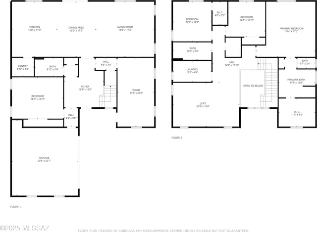 741 S Desert Haven Rd, Vail, AZ 85641 - room layout