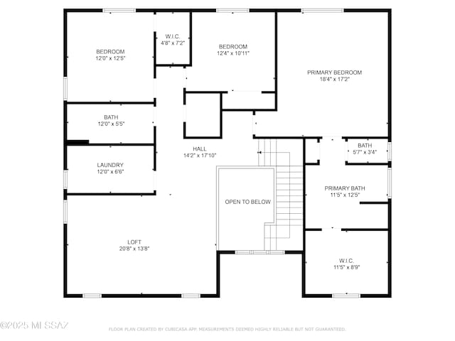 741 S Desert Haven Rd, Vail, AZ 85641 - floor plan / room layout
