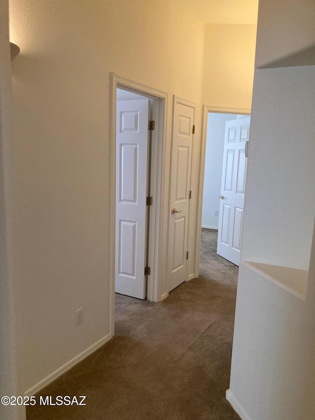 6936 W Sauceda Dr, Tucson, AZ 85743 - corridor with carpet floors and baseboards