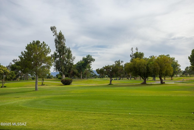 8608 N Genoa Ct, Tucson, AZ 85742 - view of home's community featuring a yard and golf course view