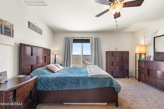 11370 E Creosote Range Dr, Tucson, AZ 85747 - bedroom featuring carpet and ceiling fan