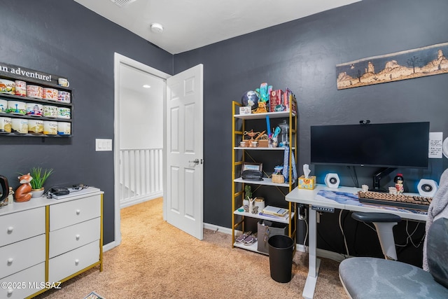 11370 E Creosote Range Dr, Tucson, AZ 85747 - office area featuring carpet and baseboards