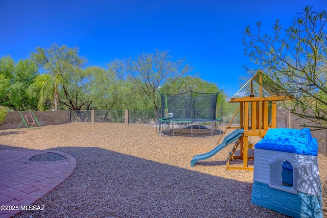 952 S Rincon Rising Rd, Tucson, AZ 85748 - communal playground featuring a trampoline