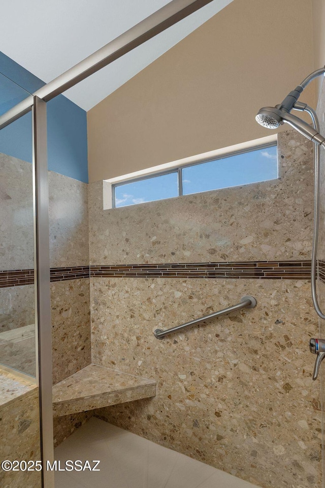 65535 E Rose Ridge Dr, Saddlebrooke, AZ 85739 - full bathroom with a tile shower