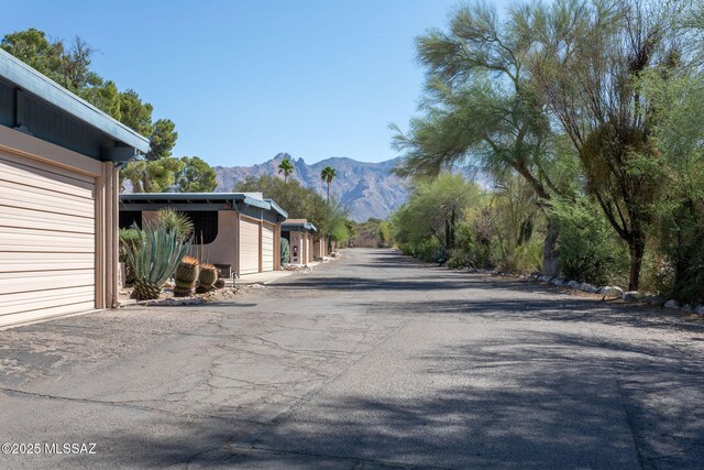 4736 N Calle Lampara, Tucson, AZ 85718 - view of asphalt road featuring a mountain view
