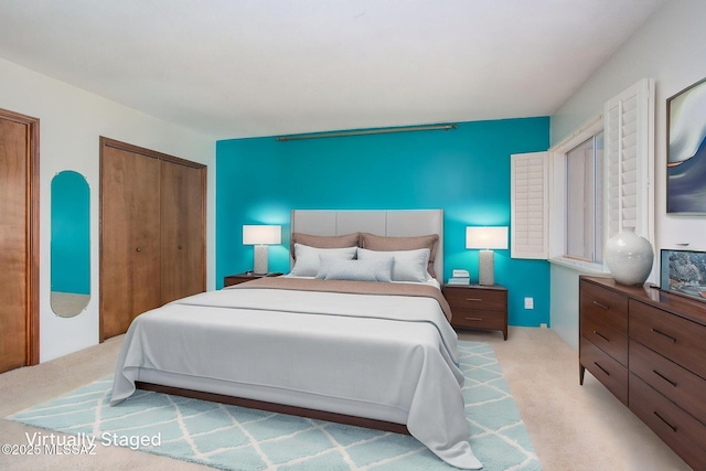 4736 N Calle Lampara, Tucson, AZ 85718 - carpeted bedroom with two closets