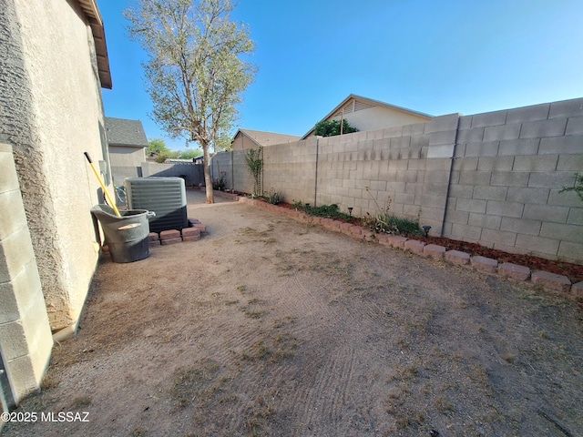 4396 S Valley Rd, Tucson, AZ 85714 - fenced backyard featuring cooling unit