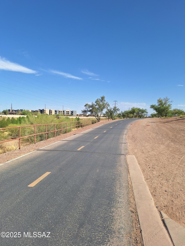 4396 S Valley Rd, Tucson, AZ 85714 - view of asphalt road