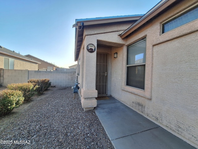 4396 S Valley Rd, Tucson, AZ 85714 - entrance to property with stucco siding