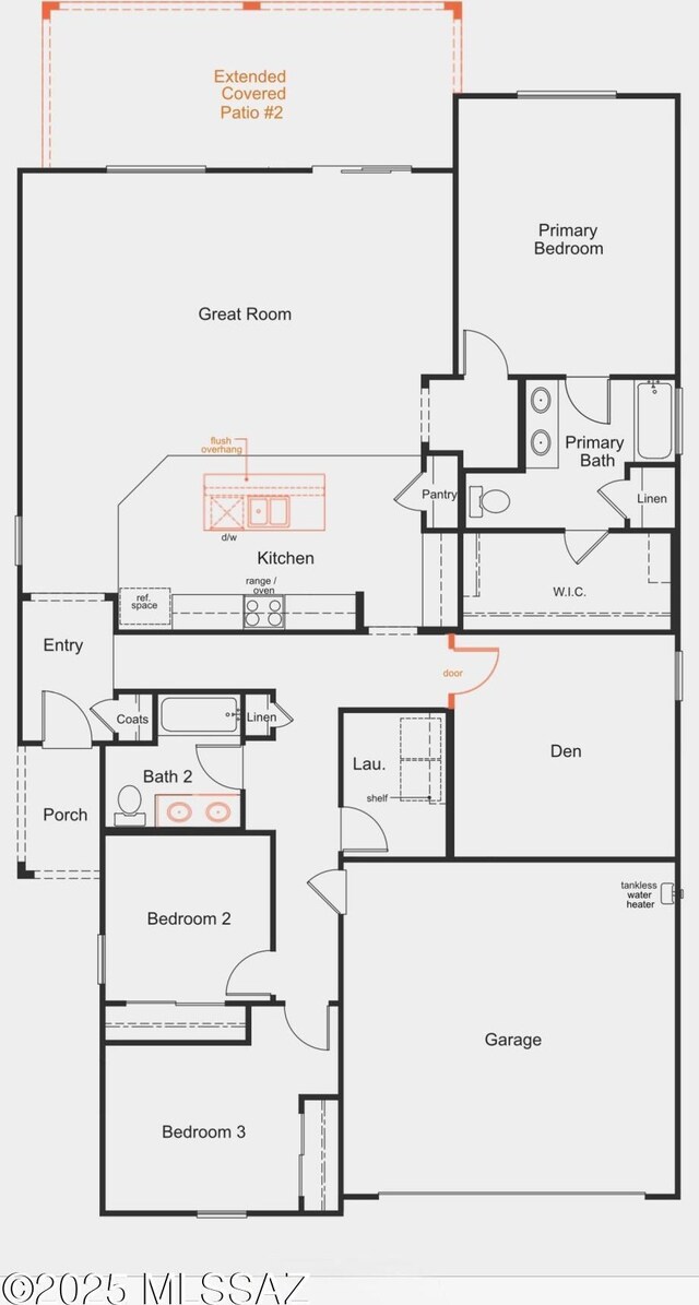 16800 S Paseo Las Vigas, Sahuarita, AZ 85629 - property floor plan