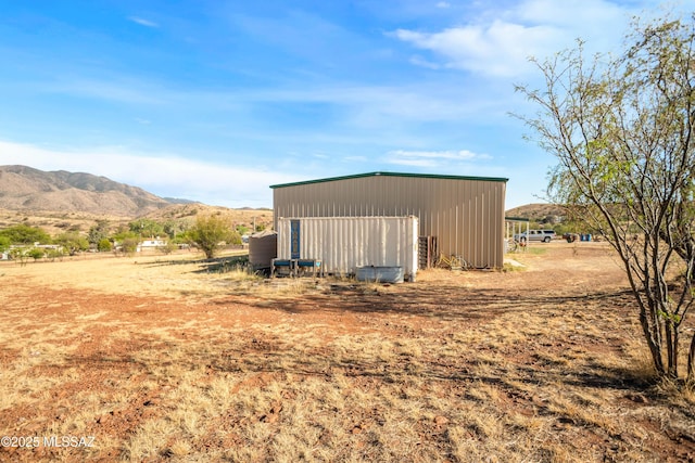 2 Sunset Dr, Elgin, AZ 85611 - view of pole building with a mountain view