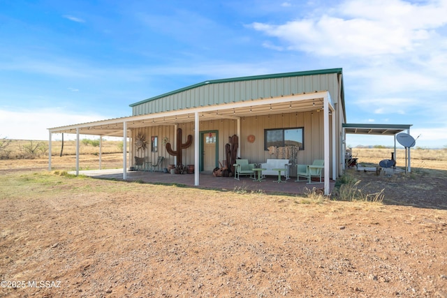 2 Sunset Dr, Elgin, AZ 85611 - back of property featuring board and batten siding